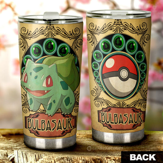 Bulbasaur Tumbler Cup Custom Car Interior Accessories - Gearcarcover - 2