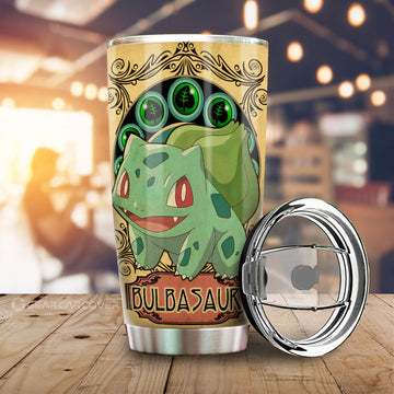 Bulbasaur Tumbler Cup Custom Car Interior Accessories - Gearcarcover - 1