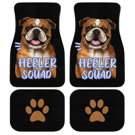 Bulldog Car Floor Mats Custom Car Accessories For Bulldog Lovers - Gearcarcover - 1