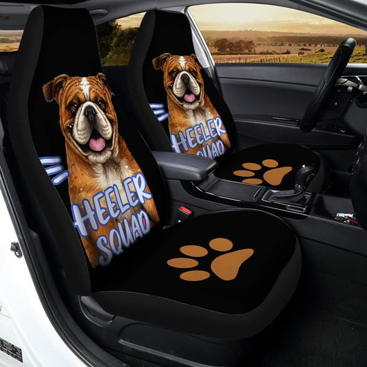 Bulldog Car Seat Covers Custom Car Accessories For Bulldog Lovers - Gearcarcover - 2