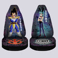 Bulma And Vegeta Car Seat Covers Custom Galaxy Style Dragon Ball Anime Car Accessories - Gearcarcover - 4