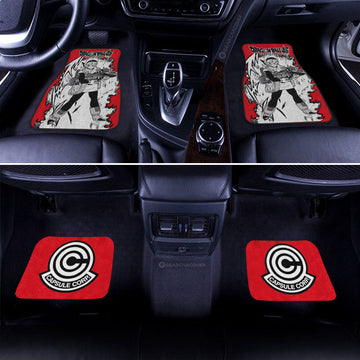 Bulma Car Floor Mats Custom Dragon Ball Anime Car Accessories - Gearcarcover - 1