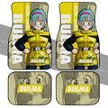 Bulma Car Floor Mats Custom Dragon Ball Anime Car Accessories - Gearcarcover - 2