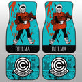 Bulma Car Floor Mats Custom Dragon Ball Anime Manga Color Style - Gearcarcover - 2