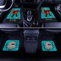 Bulma Car Floor Mats Custom Dragon Ball Anime Manga Color Style - Gearcarcover - 3