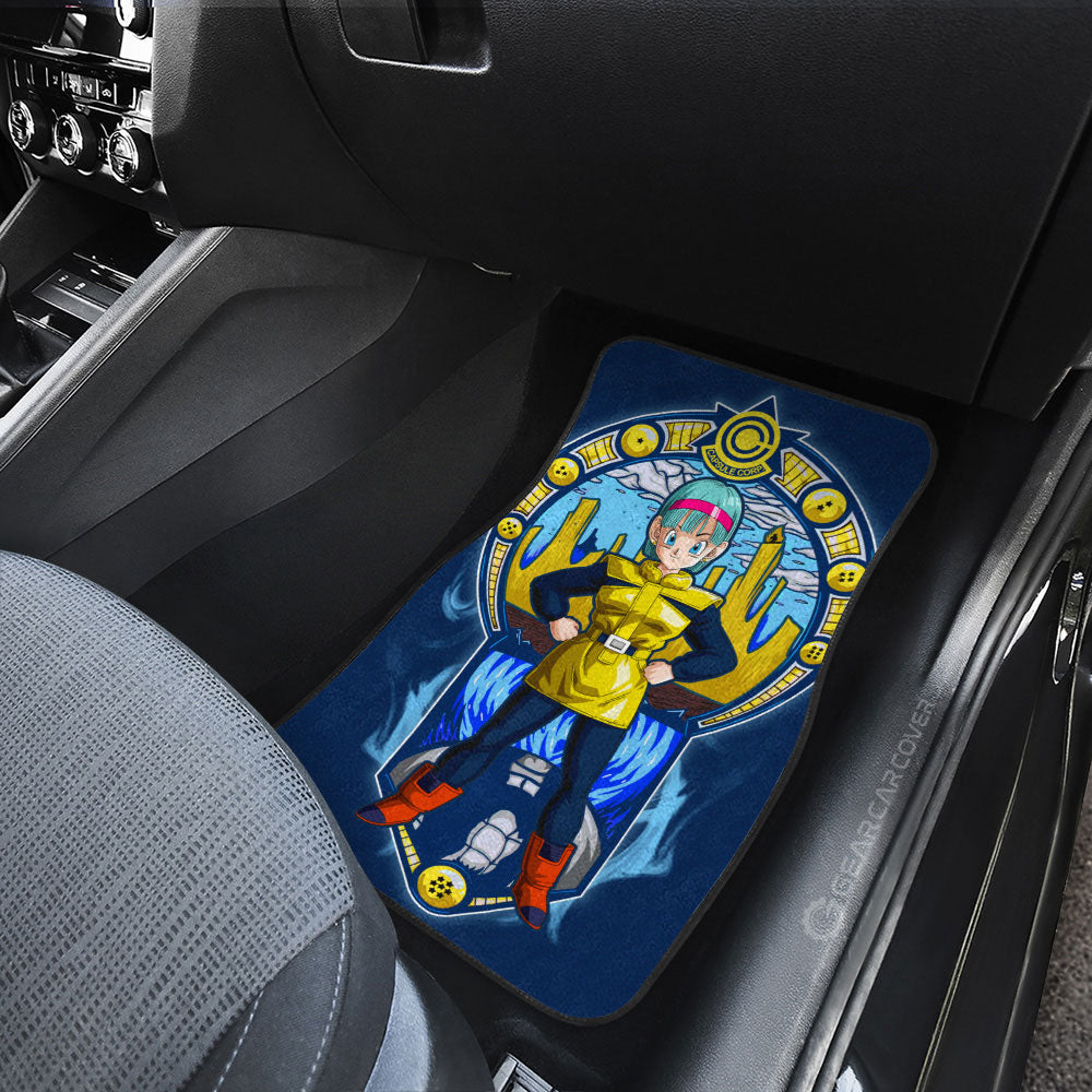 Bulma Car Floor Mats Custom Dragon Ball Car Interior Accessories - Gearcarcover - 3