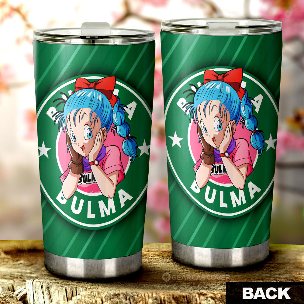 Bulma Tumbler Cup Custom Dragon Ball Anime Car Accessories - Gearcarcover - 3