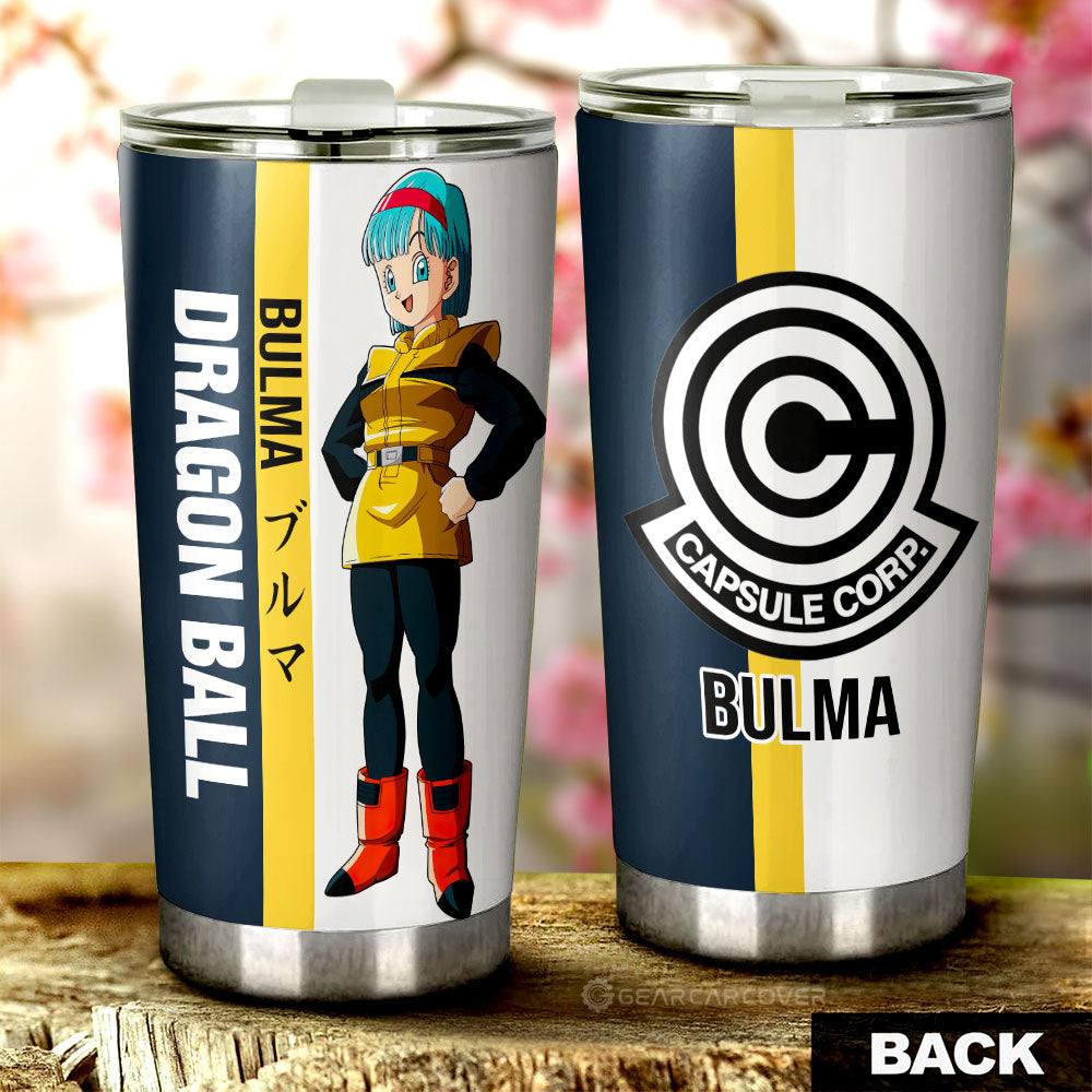 Bulma Tumbler Cup Custom Dragon Ball - Gearcarcover - 3
