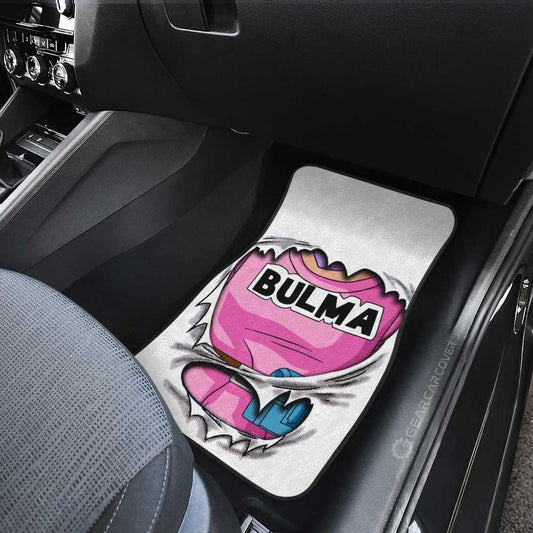 Bulma Uniform Car Floor Mats Custom Dragon Ball Anime - Gearcarcover - 2