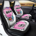 Bulma Uniform Car Seat Covers Custom Dragon Ball Anime - Gearcarcover - 1