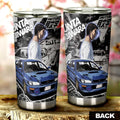 Bunta Fujiwara Tumbler Cup Custom Initial D Anime Car Accessories - Gearcarcover - 3