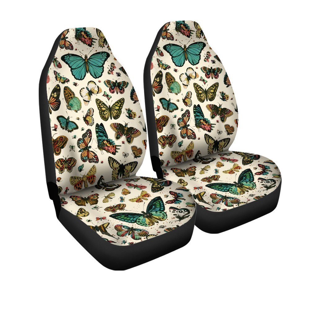 Butterflies Car Seat Covers Custom Butterfly Pattern Car Accessories - Gearcarcover - 3