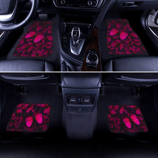 Butterfly Car Floor Mats Custom Colorful Cute Car Accessories - Gearcarcover - 2