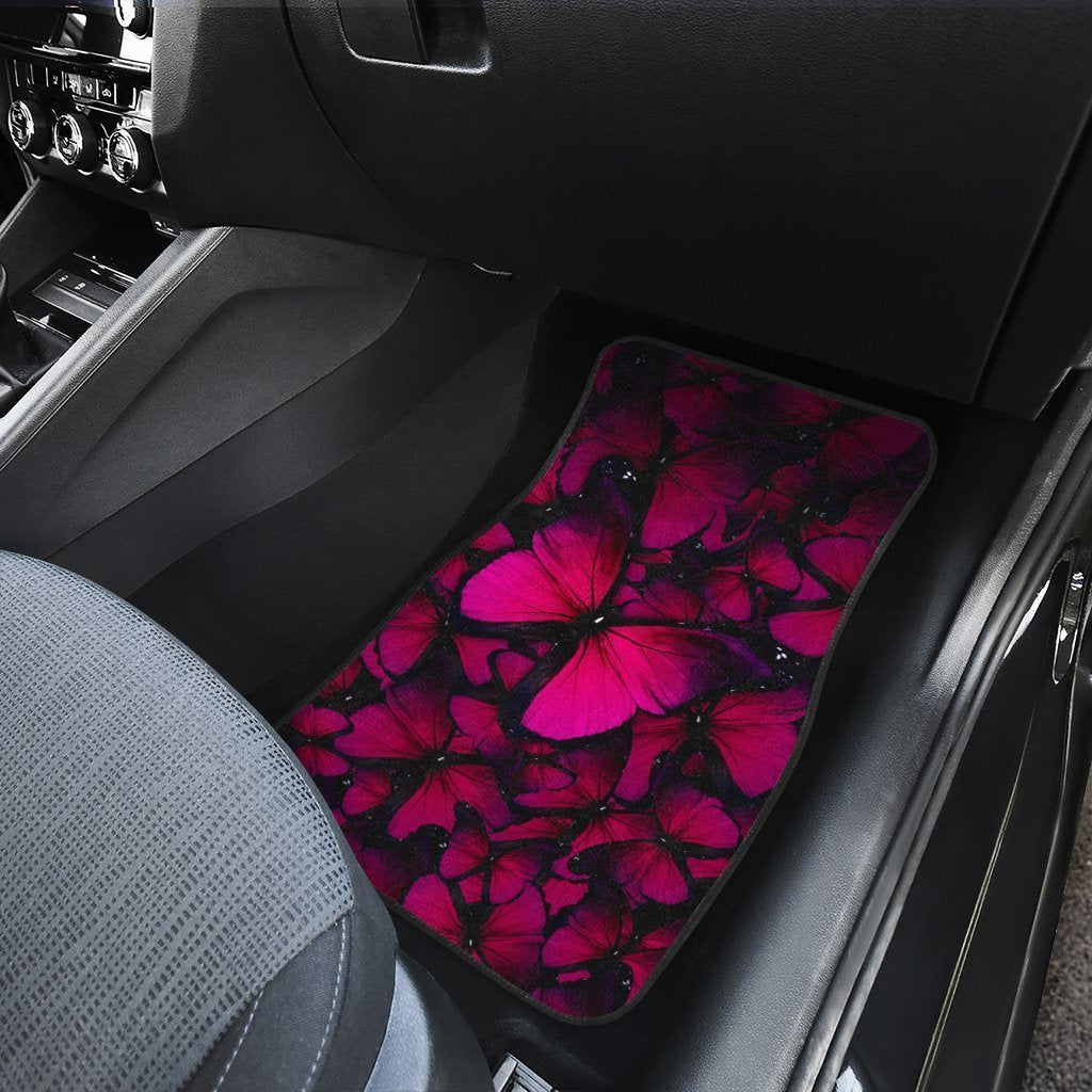 Butterfly Car Floor Mats Custom Colorful Cute Car Accessories - Gearcarcover - 4