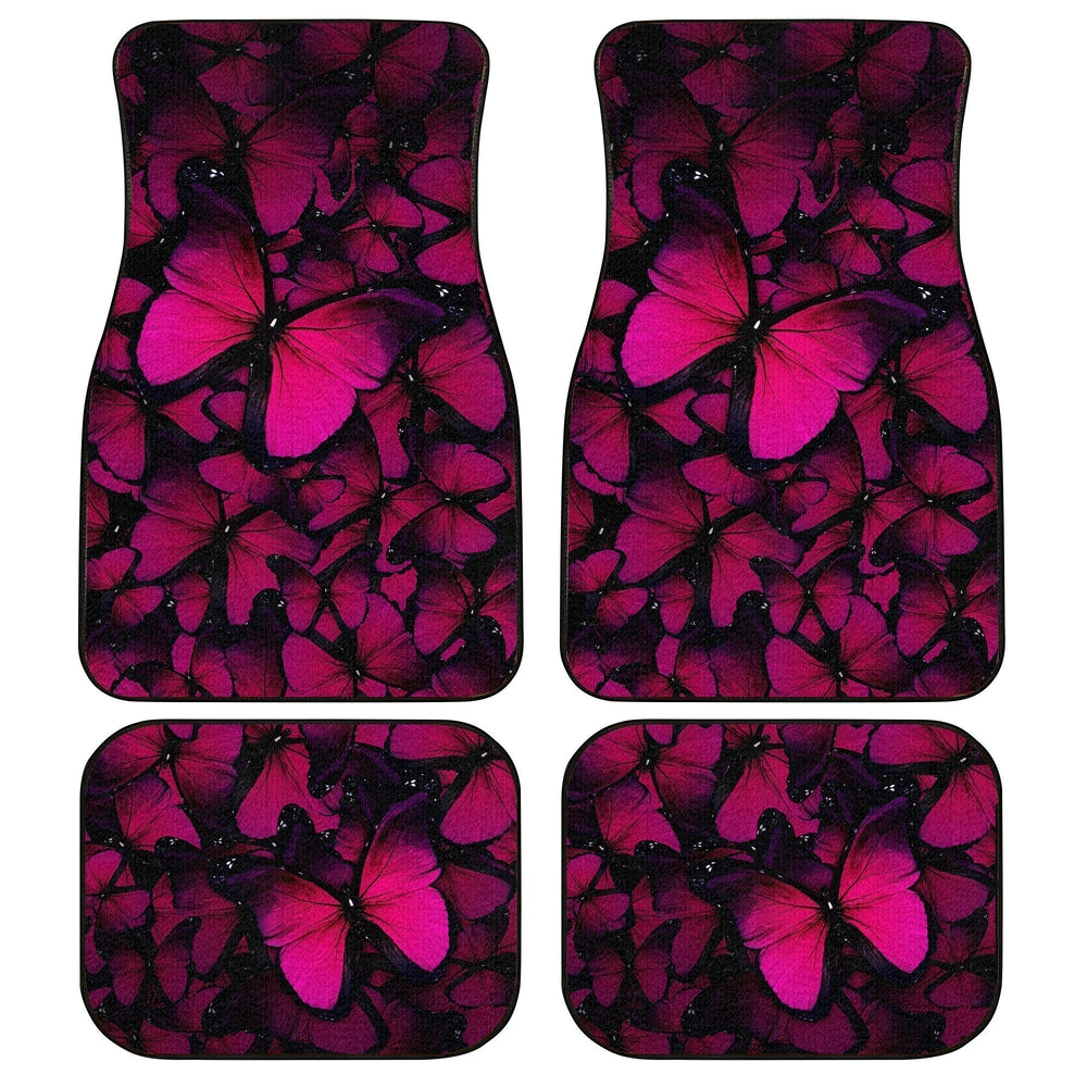 Butterfly Car Floor Mats Custom Colorful Cute Car Accessories - Gearcarcover - 1