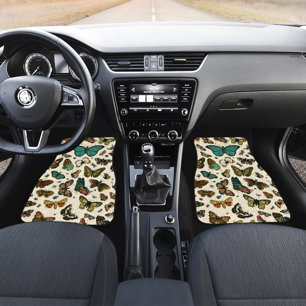 Butterfly Car Floor Mats Custom Pattern Animal Car Accessories - Gearcarcover - 2