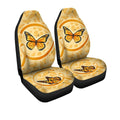 Butterfly Car Seat Covers Custom Apprendix Cancer Car Accessories Meaningful Gifts - Gearcarcover - 3