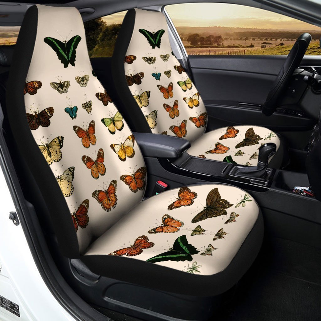 Butterfly Car Seat Covers Custom Pattern Insects Car Accessories - Gearcarcover - 2