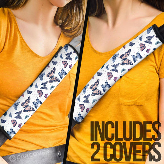 Butterfly Seat Belt Covers Custom Beautiful Butterfly Car Accessories - Gearcarcover - 2