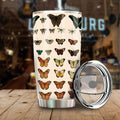 Butterfly Tumbler Cup Custom Pattern Insects Car Accessories - Gearcarcover - 3