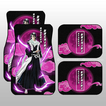 Byakuya Kuchiki Car Floor Mats Custom Bleach Anime Car Interior Accessories - Gearcarcover - 1