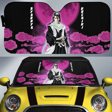 Byakuya Kuchiki Car Sunshade Custom Bleach Anime Car Accessories - Gearcarcover - 1