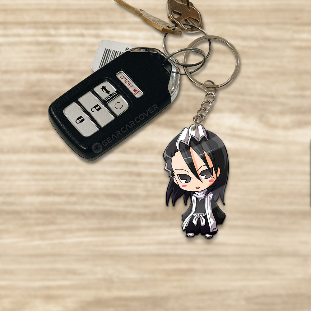 Byakuya Kuchiki Keychain Custom Bleach Anime Car Accessories - Gearcarcover - 1