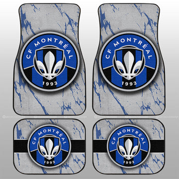 CF Montréal Car Floor Mats Custom Car Accessories For Fans - Gearcarcover - 1