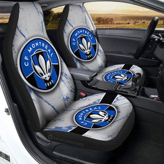 CF Montréal Car Seat Covers Custom Car Accessories For Fans - Gearcarcover - 2