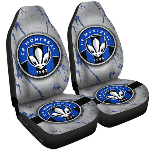 CF Montréal Car Seat Covers Custom Car Accessories For Fans - Gearcarcover - 1