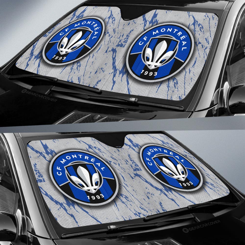 CF Montréal Car Sunshade Custom Car Interior Accessories - Gearcarcover - 2