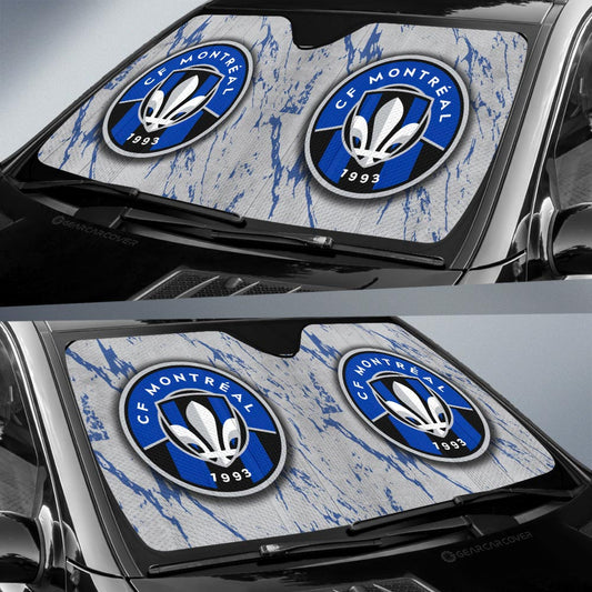 CF Montréal Car Sunshade Custom Car Interior Accessories - Gearcarcover - 2