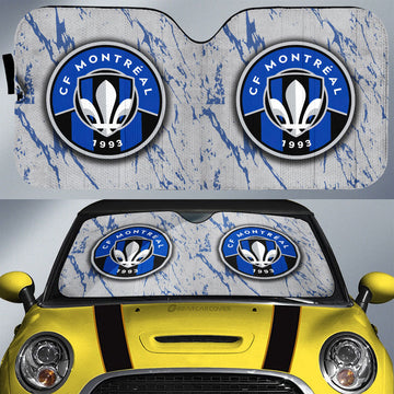 CF Montréal Car Sunshade Custom Car Interior Accessories - Gearcarcover - 1