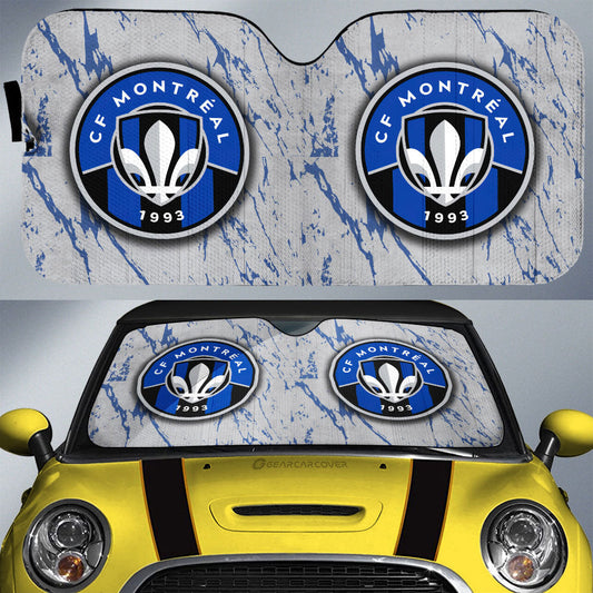 CF Montréal Car Sunshade Custom Car Interior Accessories - Gearcarcover - 1