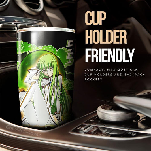 C.C. Tumbler Cup Custom Code Geass Anime Car Accessories - Gearcarcover - 2