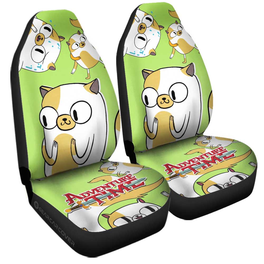 Cake Adventure Time Car Seat Covers Custom Cartoon Car Accessories - Gearcarcover - 3