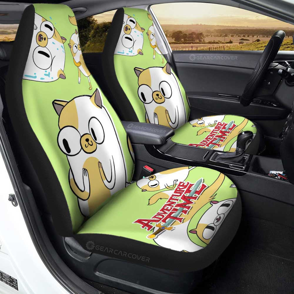 Cake Adventure Time Car Seat Covers Custom Cartoon Car Accessories - Gearcarcover - 1