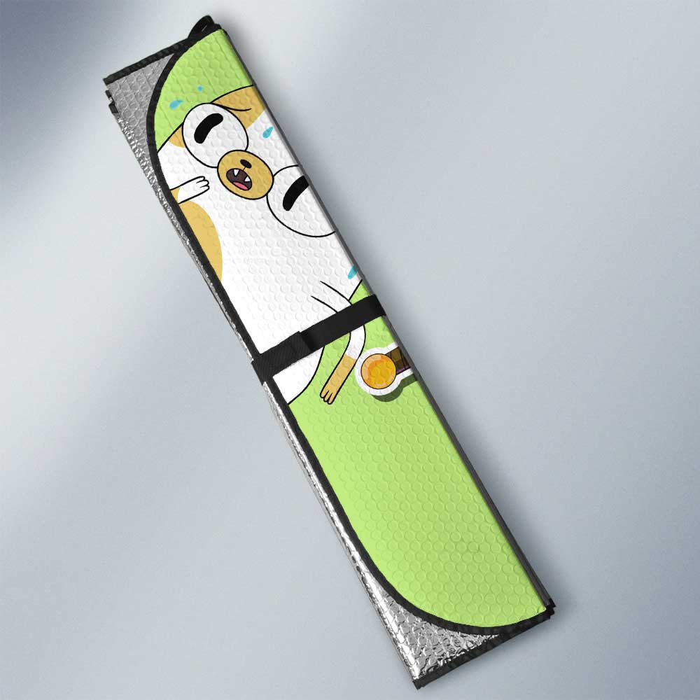 Cake Adventure Time Car Sunshade Custom Cartoon Car Accessories - Gearcarcover - 3