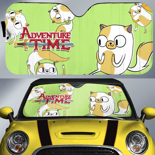 Cake Adventure Time Car Sunshade Custom Cartoon Car Accessories - Gearcarcover - 1
