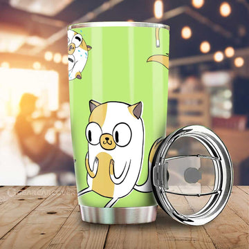 Cake Adventure Time Tumbler Cup Custom Cartoon Car Accessories - Gearcarcover - 1