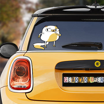 Cake Funny Car Sticker Custom Adventure Time - Gearcarcover - 1
