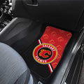 Calgary Flames Car Floor Mats Custom Car Accessories For Fans - Gearcarcover - 3