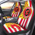 Calgary Flames Car Seat Covers Custom US Flag Style - Gearcarcover - 2