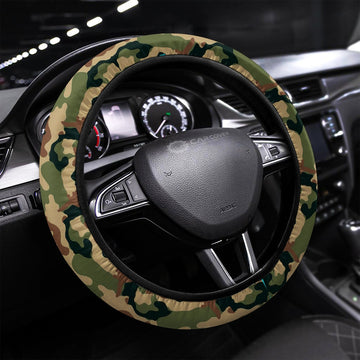Camouflage Steering Wheel Covers Custom Camouflage Space Force Car Accessories - Gearcarcover - 1