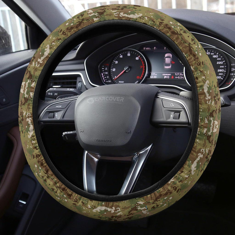Camouflage Steering Wheel Covers Custom Coast Guard Car Accessories - Gearcarcover - 2