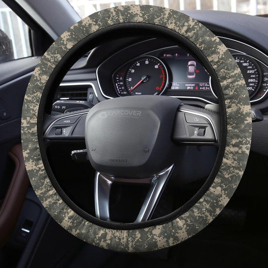 Camouflage Steering Wheel Covers Custom US Army Car Accessories Army Gifts - Gearcarcover - 2