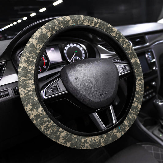 Camouflage Steering Wheel Covers Custom US Army Car Accessories Army Gifts - Gearcarcover - 1