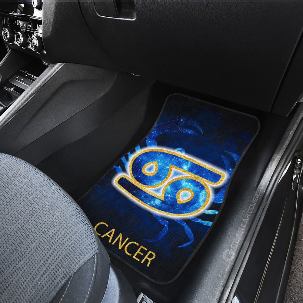Cancer Car Floor Mats Custom Zodiac Car Accessories - Gearcarcover - 4