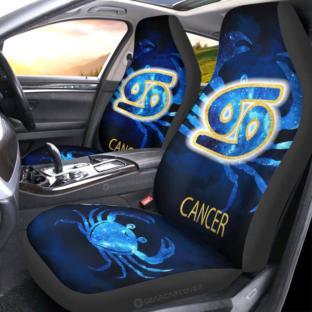 Cancer Car Seat Covers Custom Zodiac Car Accessories - Gearcarcover - 4