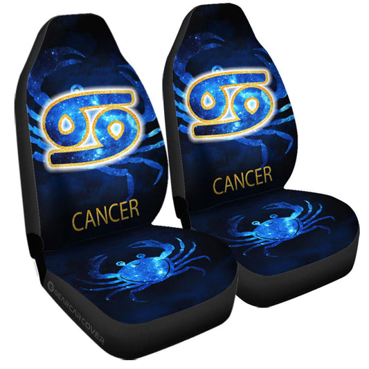 Cancer Car Seat Covers Custom Zodiac Car Accessories - Gearcarcover - 1